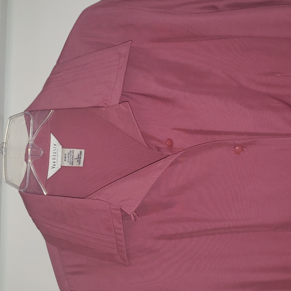 Van Heusen Mauve Pink Collared shirt - Picture 3 of 9